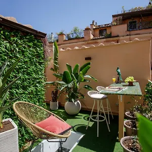 Rooftop Boho Loft Spanish Steps Apartment Rome